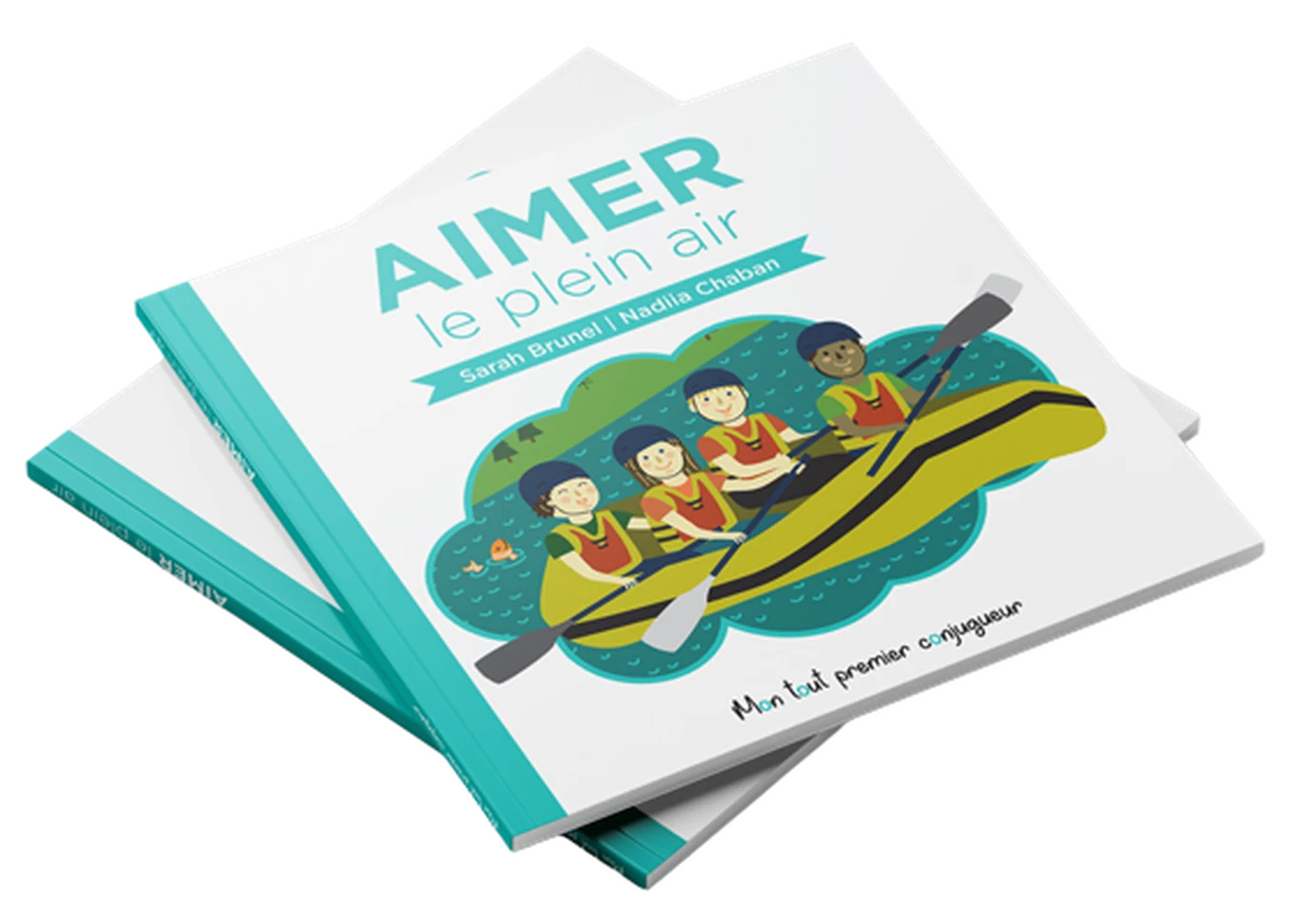 Aimer le plein air book on a table