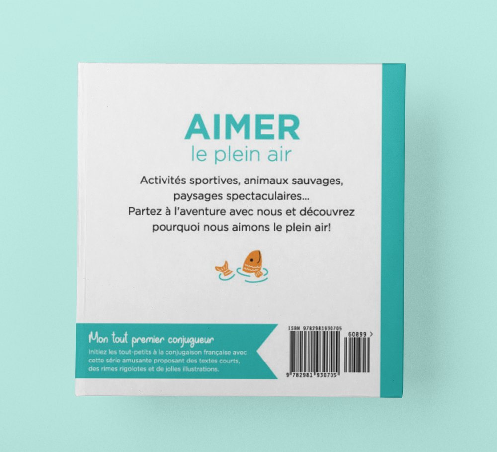 Back cover concept, teal