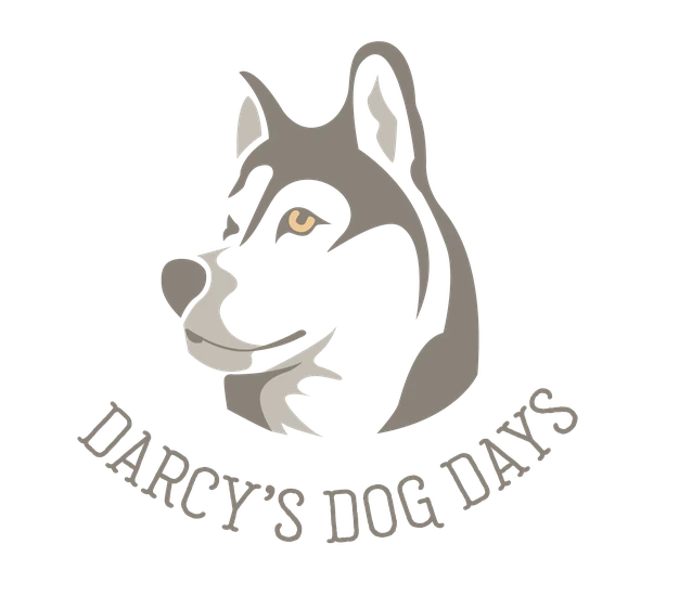 Logo concept: sketch-style husky