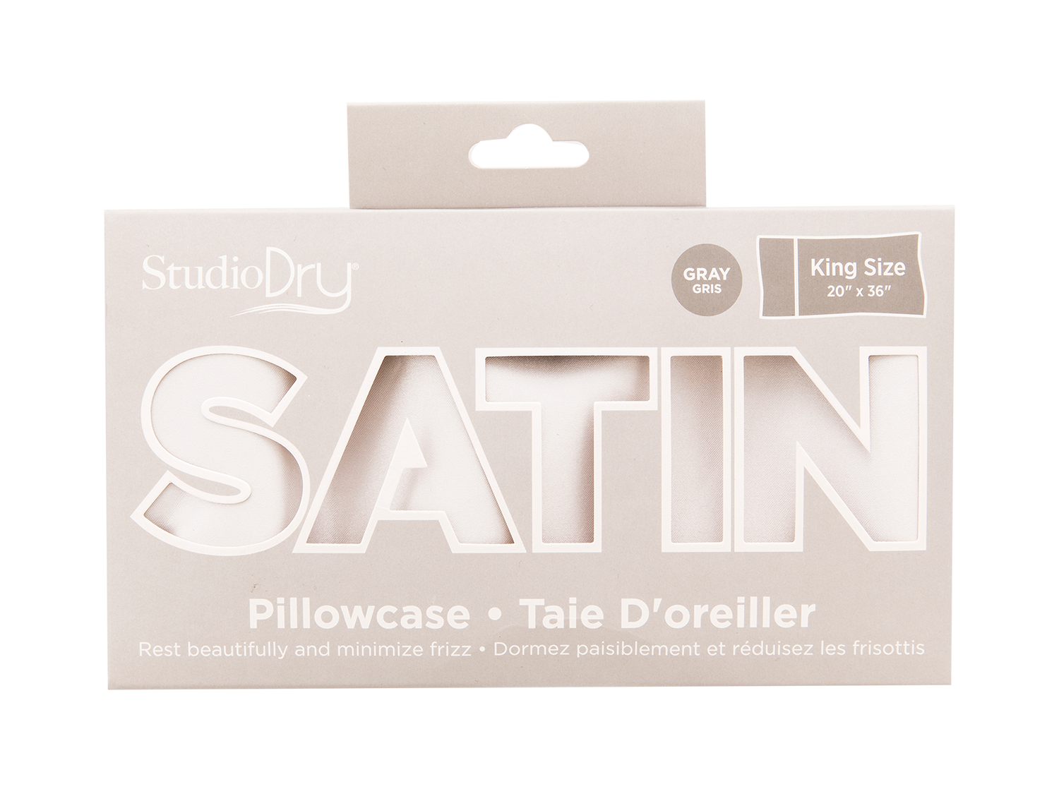 Satin pillowcase box