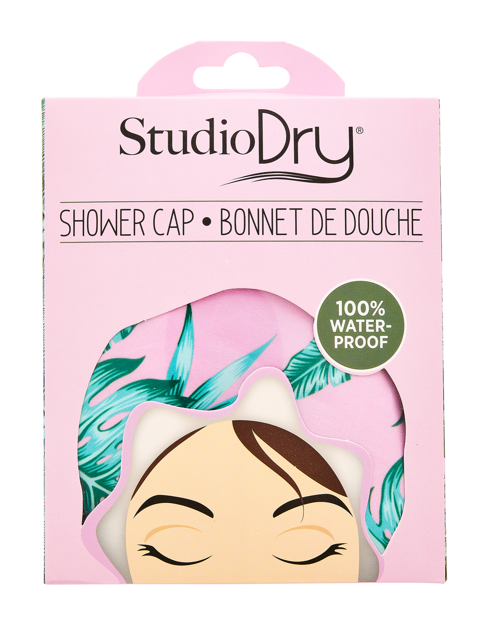 StudioDry shower cap in its new gift box